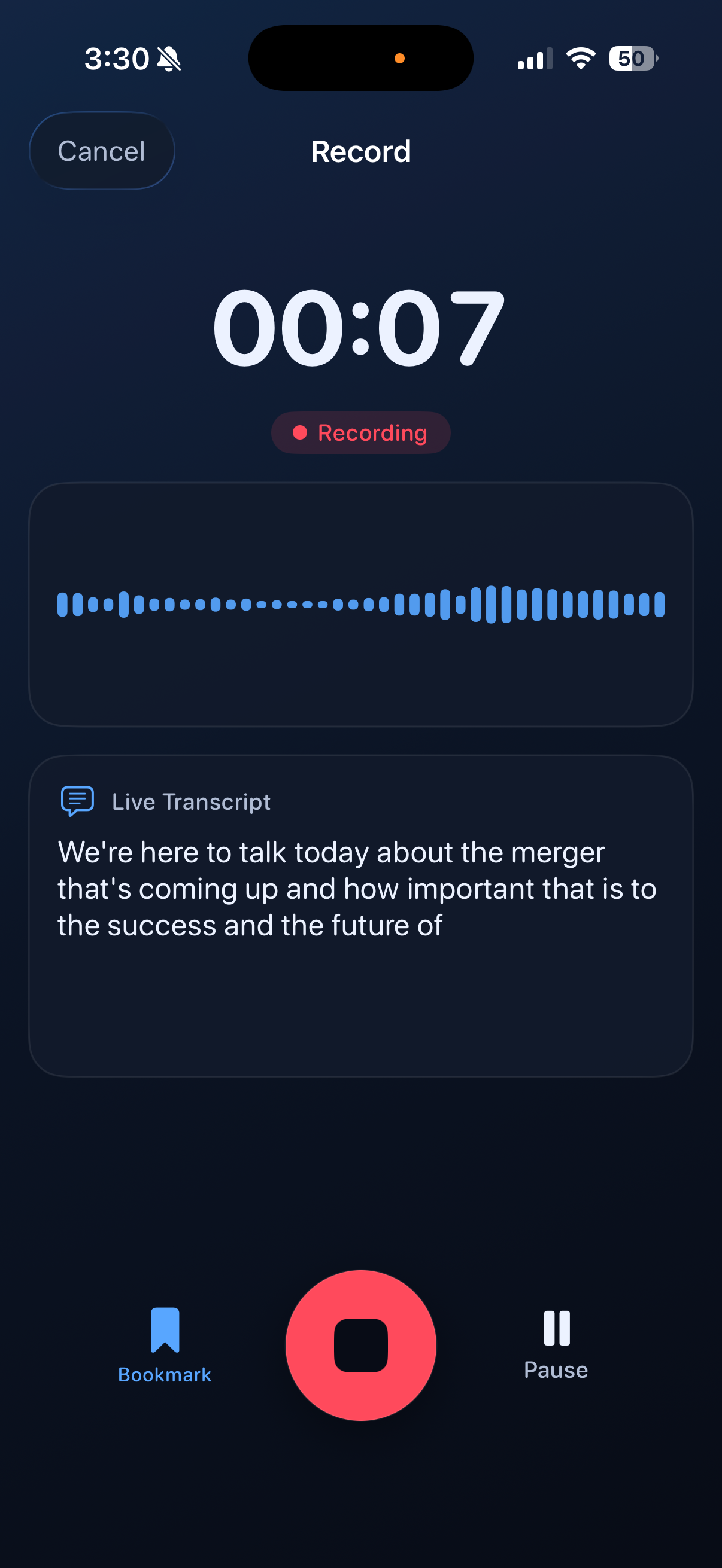 Local Voice Notes screenshot